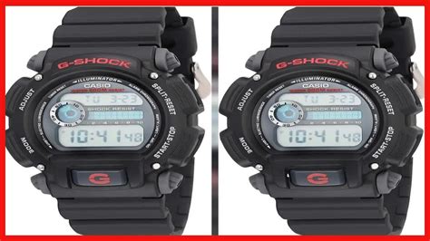 Casio Dw9052 1v G Shock Digital 200m Wr Red Accents Youtube