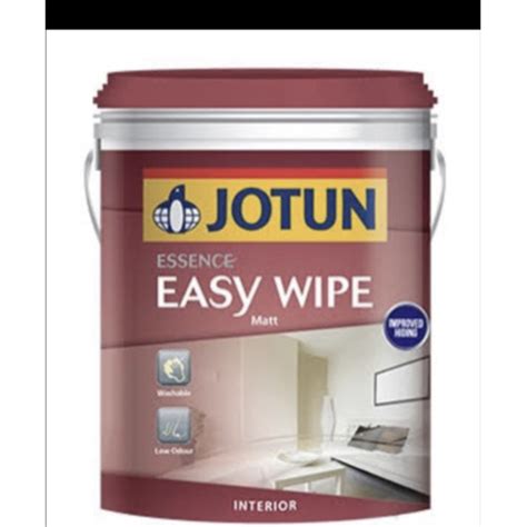 Jual Jotun Easy Wipe Vanilla Cat Tembok Interior Pail Ltr