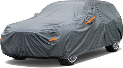 GUNHYI 16 Layers SUV Car Cover All Weather Waterproof with Zipper ...