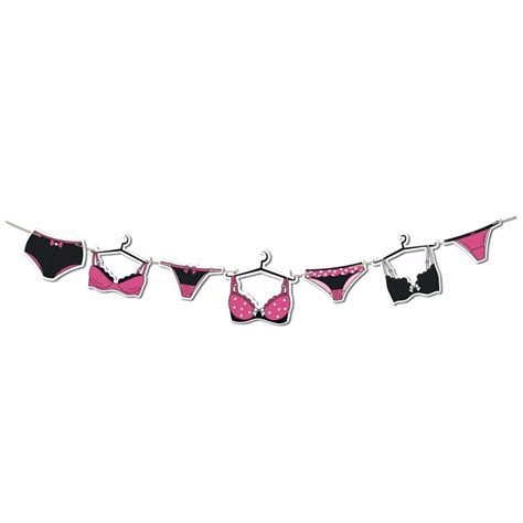 Kit Festa Decoração Chá de Lingerie Peças