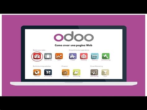 Como Crear Una Pagina Web Con Odoo Youtube