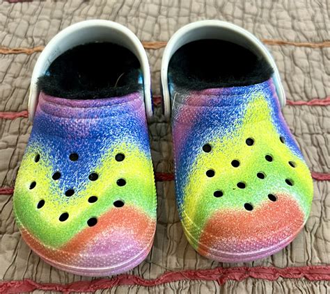 Crocs With Fuzzy Inside 7 Toddler