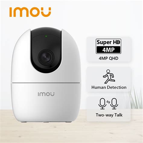 IMOU Ranger 2 4MP IP Camera 360 Rotate Human Detection Night Vision