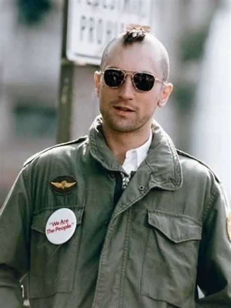 Taxi Driver Robert De Niro Green Military Jacket - Paragon Jackets