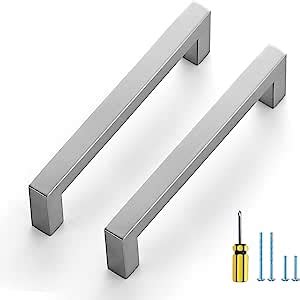 Ravinte Pack Stainless Steel Inch Cabinet Pulls Brushed Nickel