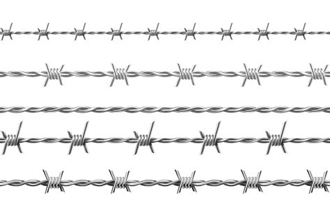 Barbed Wire Fence Clipart