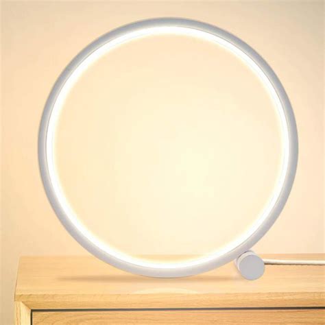 Circle Lampe De Table Lampe De Bureau Led Intensit Variable Contrle