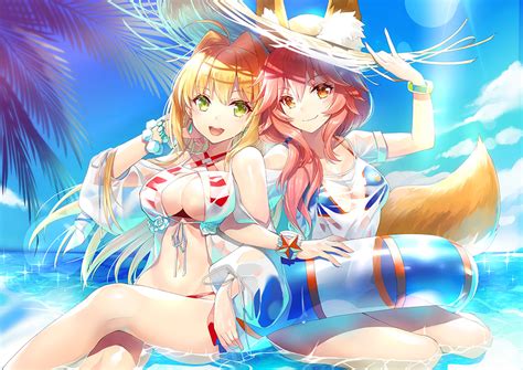 Caster Fate Extra Nero Claudius Anime Ero Swim Fate Extra