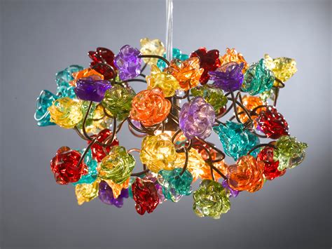 Incredibly Colorful Handmade Ceiling Lamp Designs Style Motivation