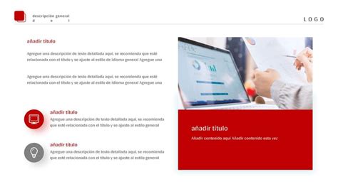 Informe De Resumen De Trabajo Simple Rojo Presentación Plantilla Para Powerpoint Y