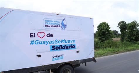 La Prefectura Ciudadana Del Guayas Lleva A Esmeraldas Toneladas De