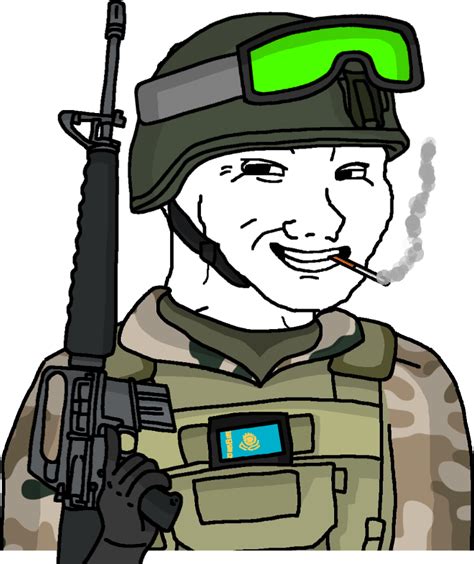 Modern Kazakh Soldier Wojak By Kaizerrrr1 On Deviantart