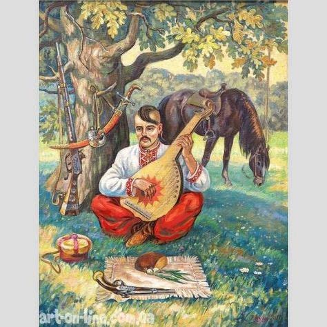 Козак Мамай (с изображениями) | Картины, Рисунки, Живопись