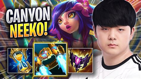 Canyon Crazy Game With Neeko Dk Canyon Plays Neeko Jungle Vs Kha Zix