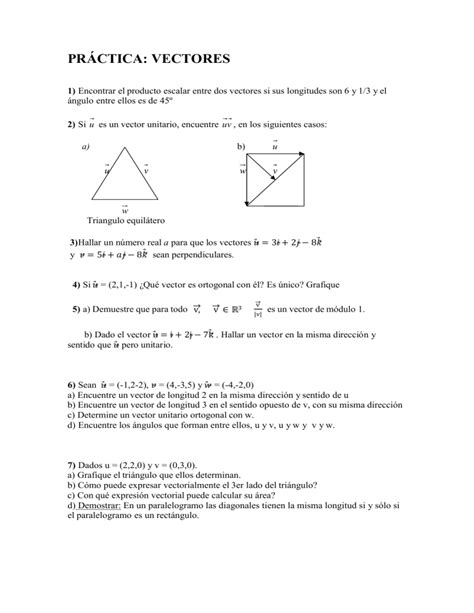 Practica Vectores