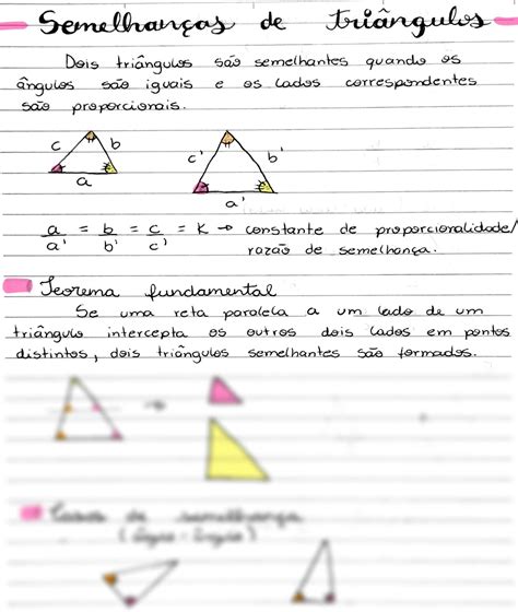 SOLUTION Semelhan A De Tri Ngulos Studypool