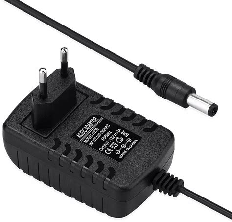 ZASILACZ DC 12V 2A AC 100 240V 50 60Hz ADAPTER 5 5mm 2 1mm ŁADOWARKA