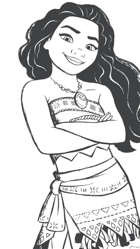 How To Draw Moana Step By Step Pictures Artofit