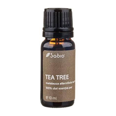 Ulei Pur Esential Tea Tree Ml Sabio Bebe Tei