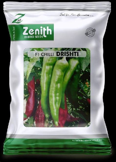 Drishti Hybrid Green Chilli Seeds For Agriculture Style Dried At Rs