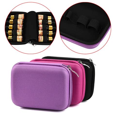 Roller Bottles Essential Oil Case Carry Holder Storage Aromatherapy