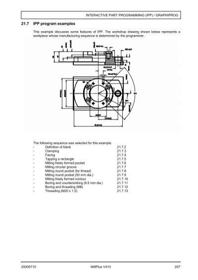 INTERACTIVE PART PROGRAMM