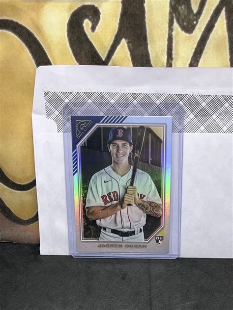 2022 Topps Gallery Rainbow Foil 49 Jarren Duran RC For Sale Online