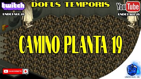 DOFUS RETRO TEMPORIS GUIA PLANTA 19 EL CAMINO MORTAL Dofusretro