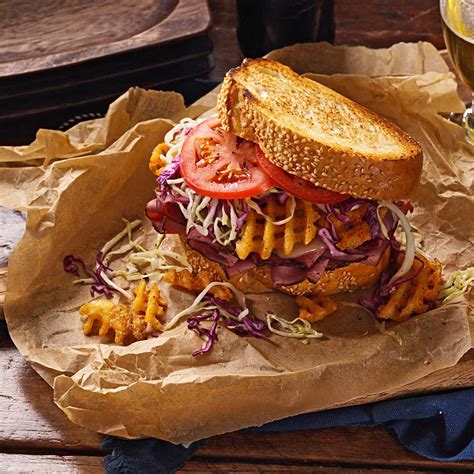 Ultimate Pastrami Sandwiches Recipe Taste Of Home