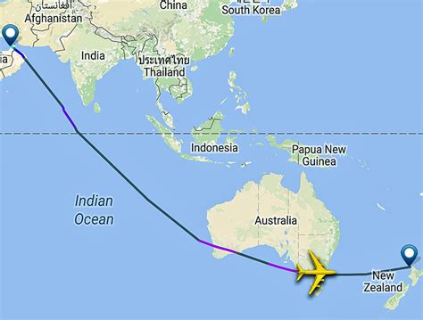 Der längste Flug der Welt Nonstop von Dubai nach Auckland STERN de