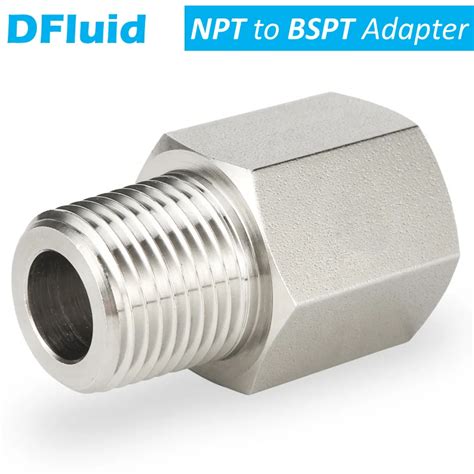 1 Pcs Female BSPT To Male NPT Adapter Female NPT To Male BSP 1 8 1 Png