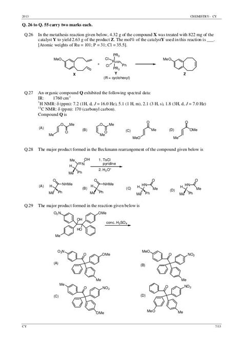 GATE Chemistry 2013 Question Paper Sourav Sir S Classes PDF