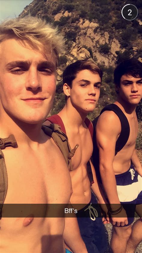 The Dolan Twins Shirtless With Jake Paul Shirtless Logan And Jake Jake Paul Dolan Twins