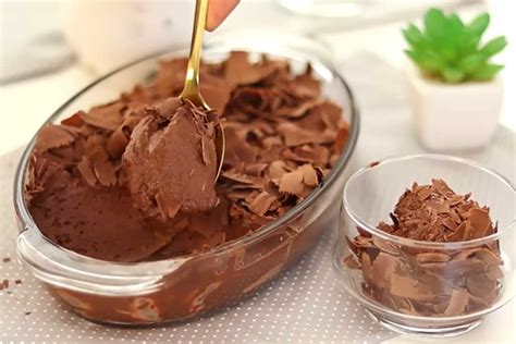 Mousse De Chocolate Aerada Uma Sobremesa Leve E Irresist Vel