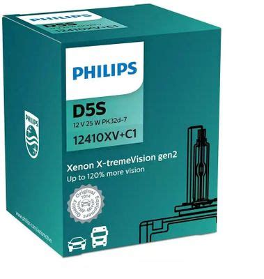 Лампа автомобильная ксеноновая Philips 12410XV C1 D5S 12В 25Вт