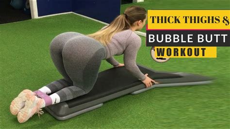 Thick Legs And Killer Bubble Butt Workout Big Booty Builder Amanda Hynes Female Fitness Model