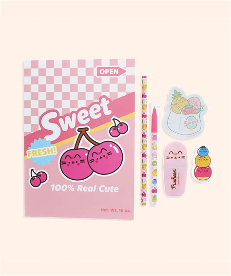 Pusheen Fruits Stationery Set Pusheen Shop