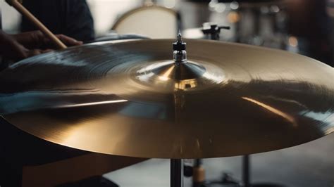Ride Cymbal The Smooth And Steady Beat In Drumming Golden Musical