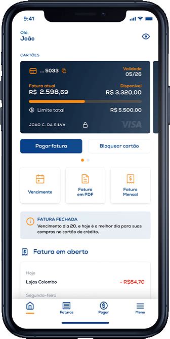 Cartão Colombo