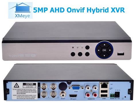 2019 H 265 Xmeye 5IN1 4CH 8MP 8FPS CH AHD DVR NVR XVR CCTV 4K Hybrid