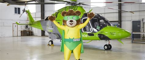 Air Ambulance Mascot Goes On Tour The Air Ambulance Service