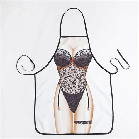 Sexy Lace Apron Kitchen Funny Personality Originality Aprons For