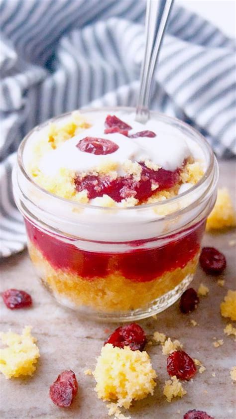 Cranberry Cornbread Trifle With Whipped Coconut Cream Bright Roots Kitchen