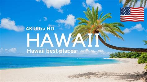 FLYING OVER HAWAII 4K UHD Relaxing Music Along With Beautiful