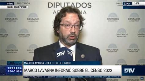 Marco Lavagna Presentó Ante Diputados Un Informe Del Indec Sobre Los