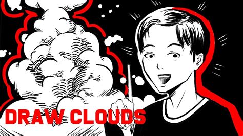 How To Draw Clouds Manga Ink And Tone Effects Youtube