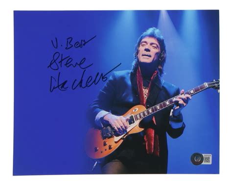 Steve Hackett Signed 8x10 Photo Inscribed U Best Beckett Pristine