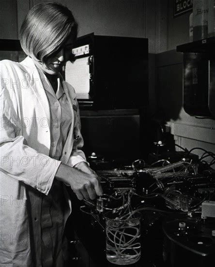 Woman Working In A Research Laboratory Photo12 Universal Images