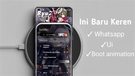 Keren 2 Rekomendasi Tema Anime MIUI 14 Tembus Aplikasi WhatsApp