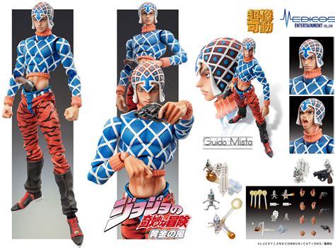 Super Action Statue Guido Mista Sex Pistols JoJo S Bizarre Adventure